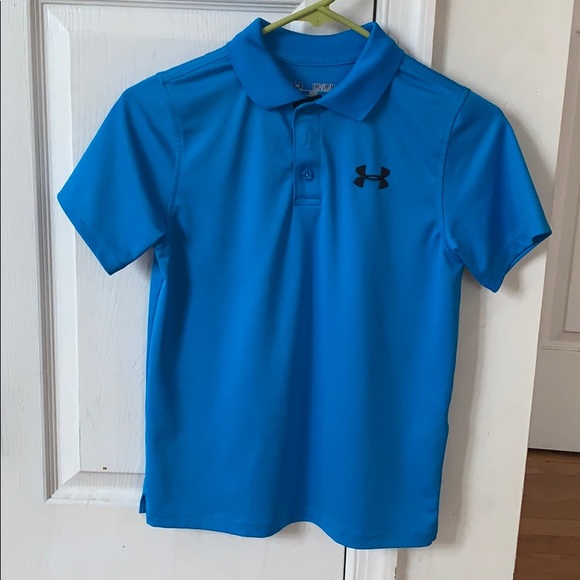 Boys Under Armour Golf Shirt - Picture 1 of 2